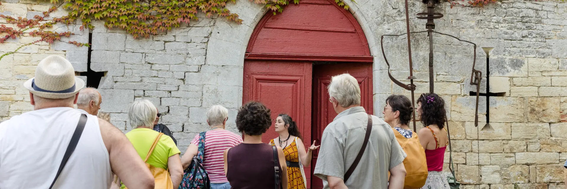 Visite du chateau de Peyrilles