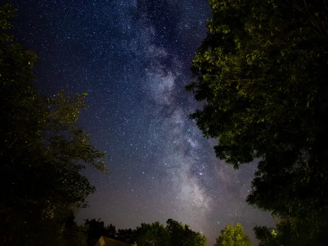 Etoiles et voie lactée