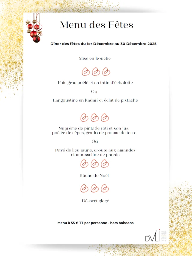 Menú de Navidad de la Abadía