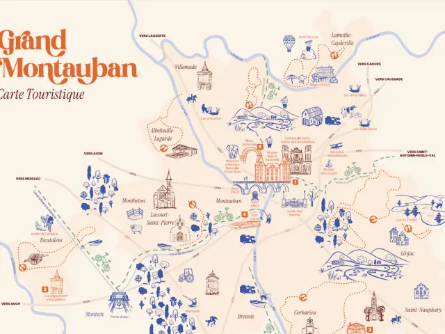 Couverture Carte Touristique Gd Mtb 2026