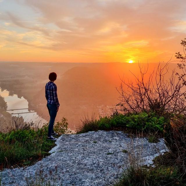 Lever de soleil Cajarc