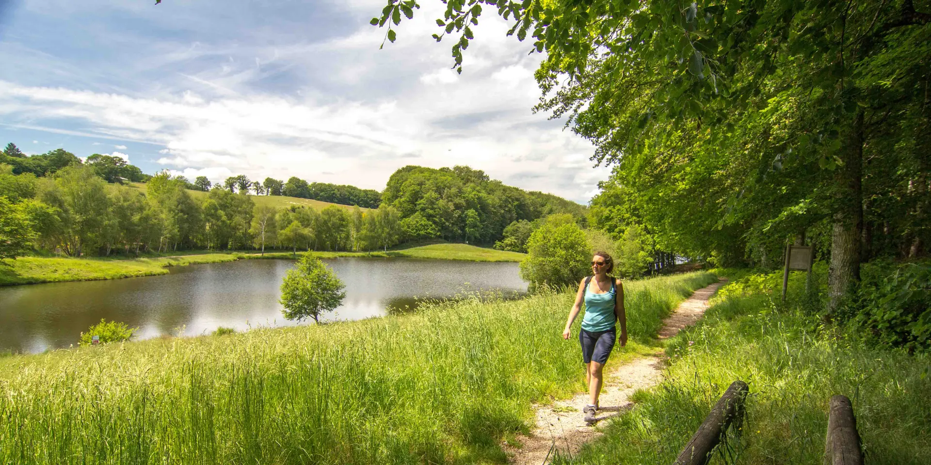 Balade autour du Lac du Tolerme.