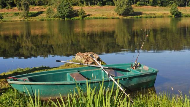 En bateau sur le lac du Tolerme