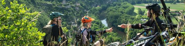 VTT entre causse et vallée du Lot