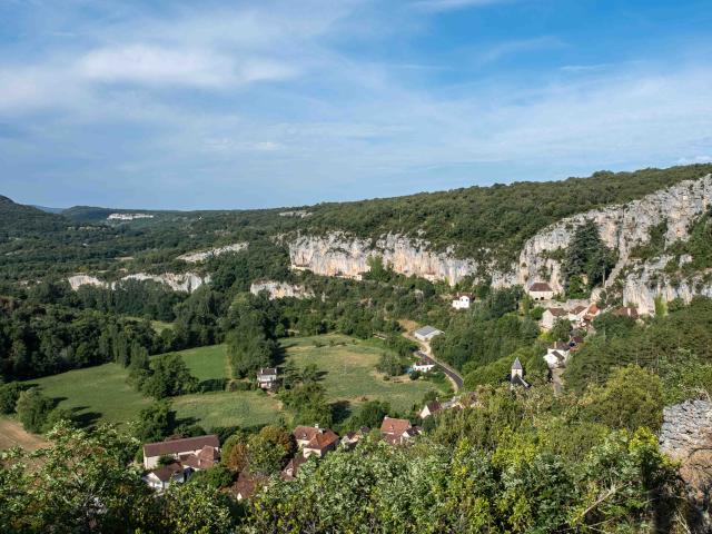 Acantilados del valle del Célé