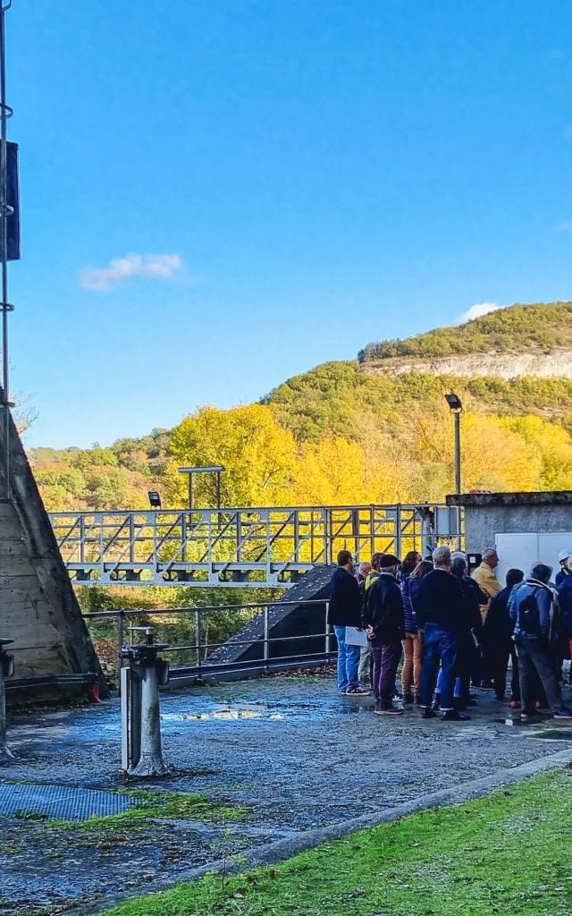 Visite guidée de la centrale de Cajarc par EDF