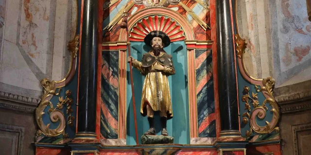 Décorations d'une église de Figeac