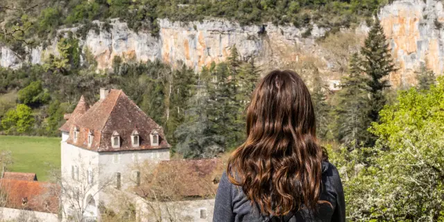 Contemplation du Château de Sauliac