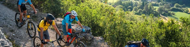 VTT dans la vallée du Célé