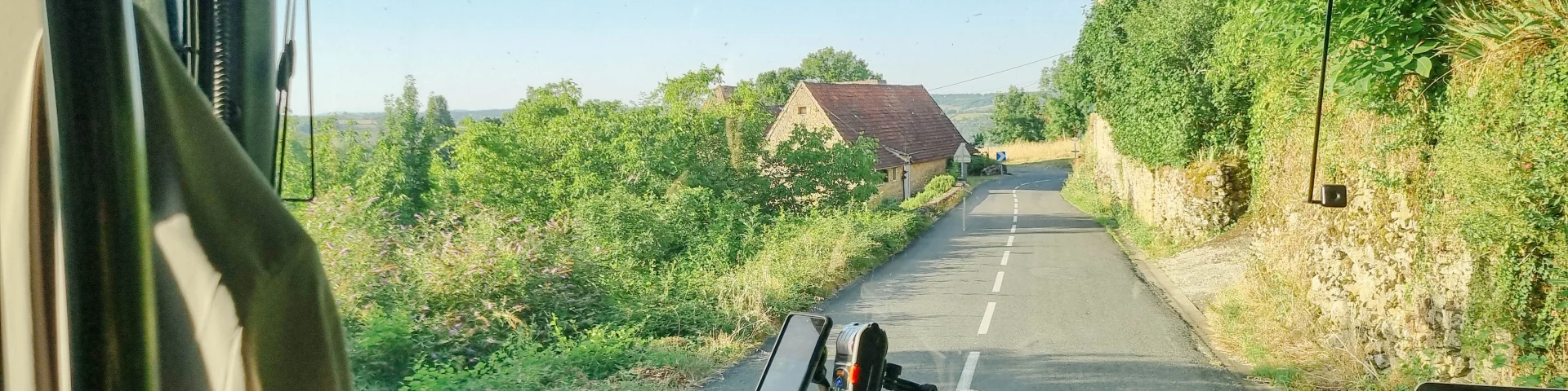 Reportage en bus à Cajarc