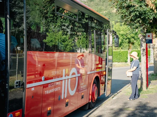 Reportage en bus à Cajarc