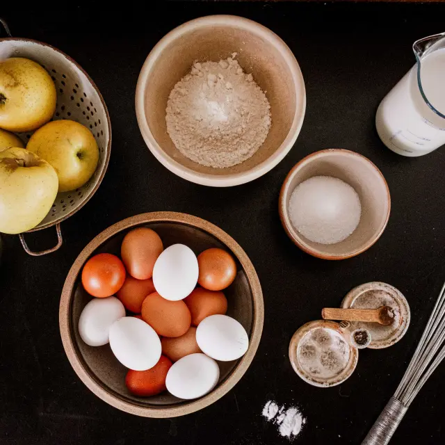 Ingrédients pour la pescajoune