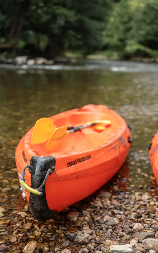 Canoë sur le Célé
