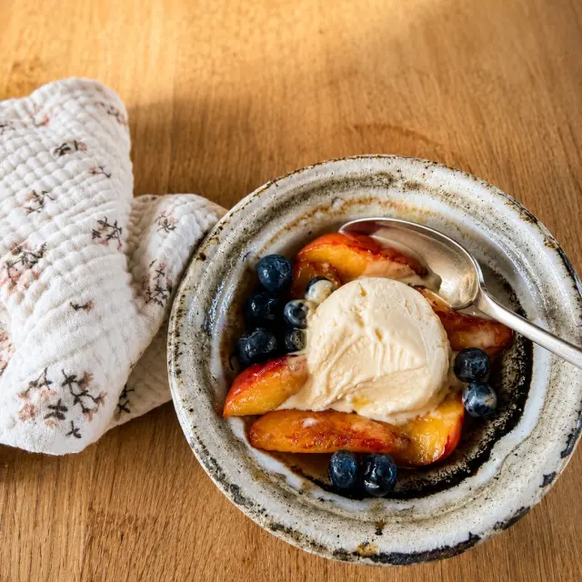 Glace au safran du Quercy