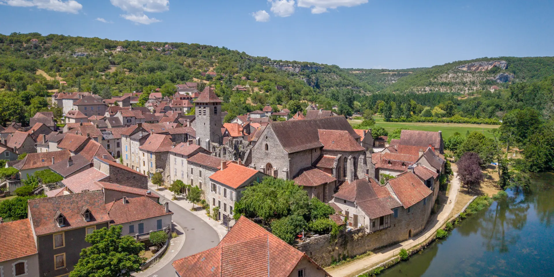 Marcilhac-sur-Célé, vallée du Célé