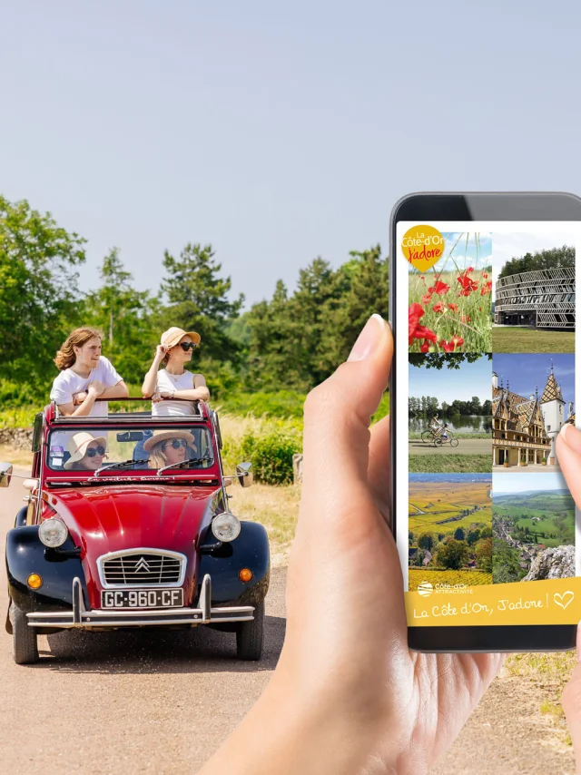 Balades en Bourgogne l'application gratuite sur la Route des Grands Crus de Bourgogne
