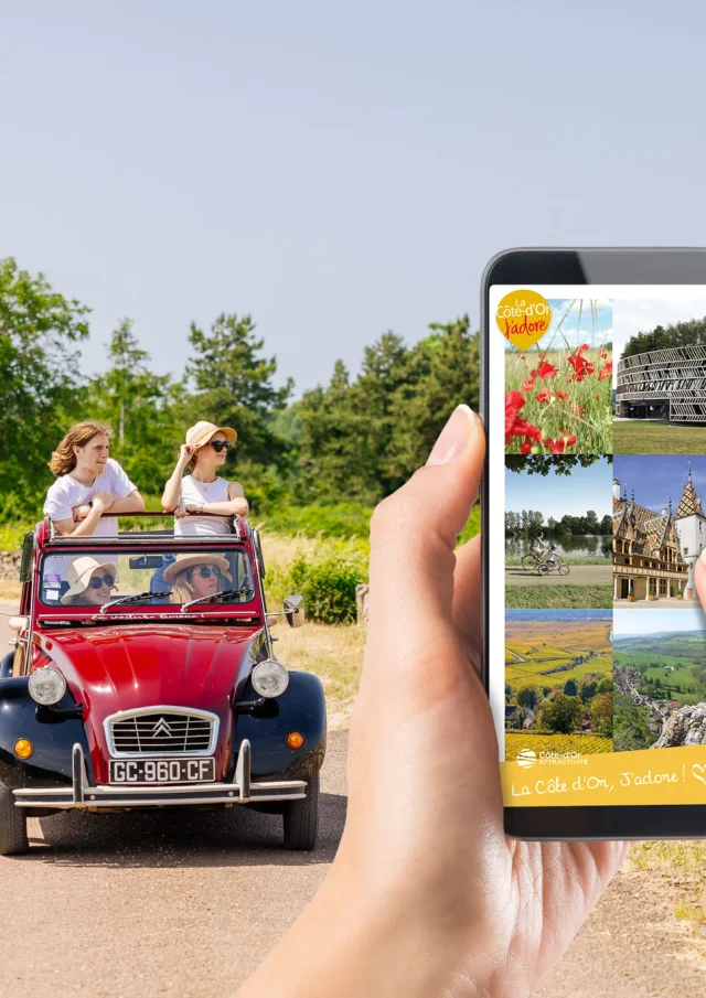 Balades en Bourgogne l'application gratuite sur la Route des Grands Crus de Bourgogne