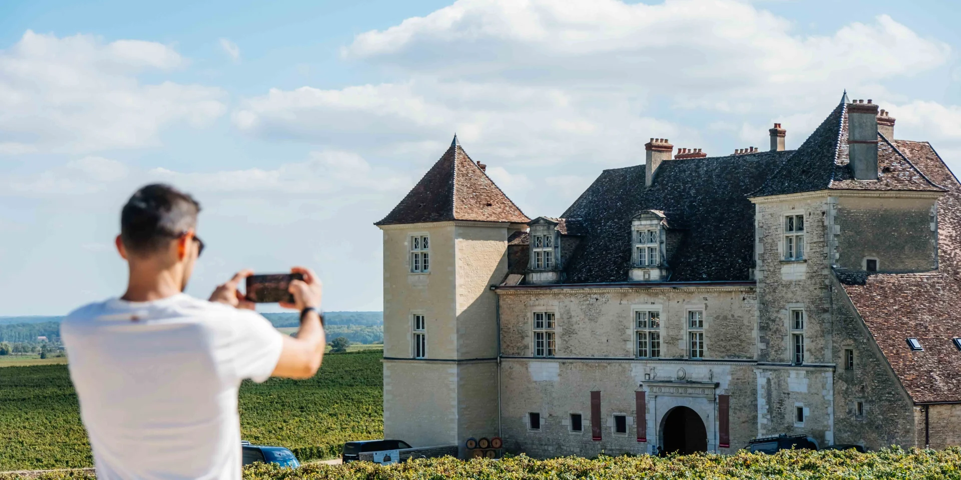 Château du Clos de Vougeot en Côte-d'Or