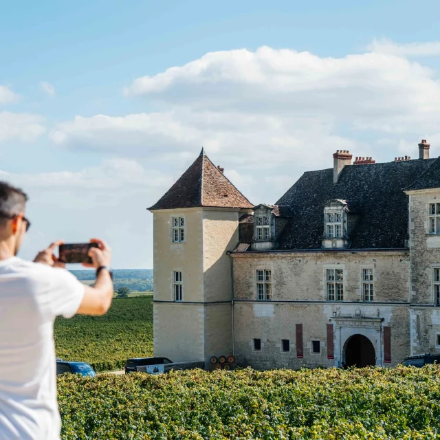 Château du Clos de Vougeot en Côte-d'Or