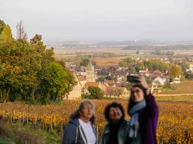 Balade en automne à Fixin