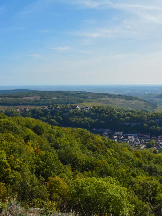 Les falaises de Saint-Romain