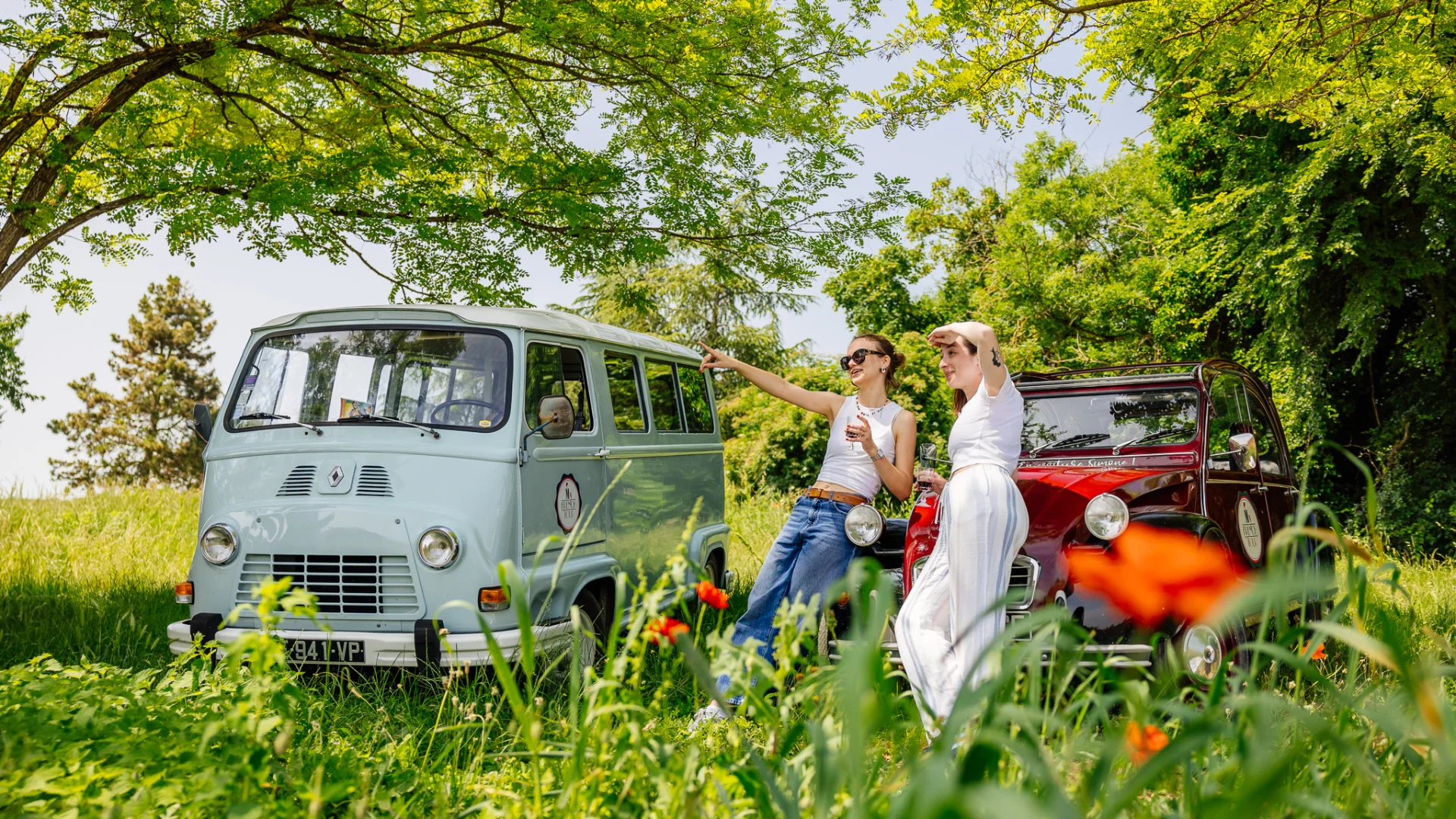 Excursion 2cv - My French Tour - Route des grands Crus de Bourgogne