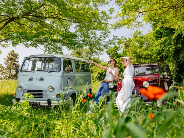 Excursion 2cv - My French Tour - Route des grands Crus de Bourgogne