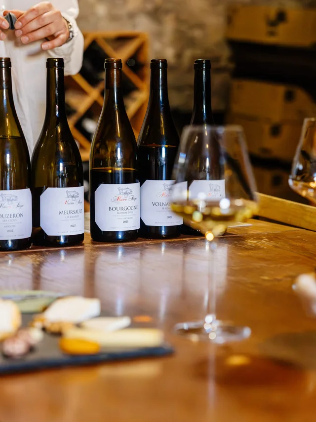 Domaine Shaps à Meursault. Fromages Et Vin