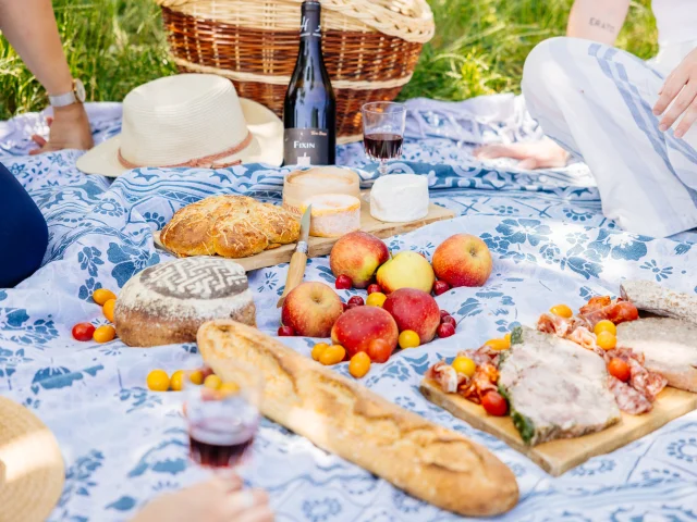 Pique-Nique dans les vignes en Côte-d'Or