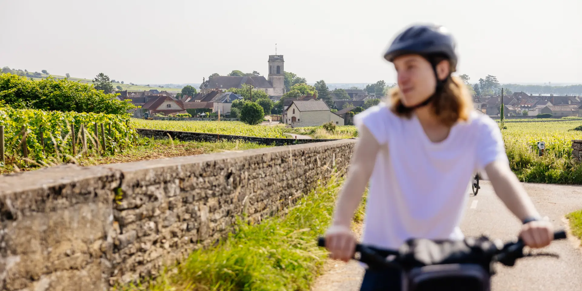 Balade à vélo à Pommard
