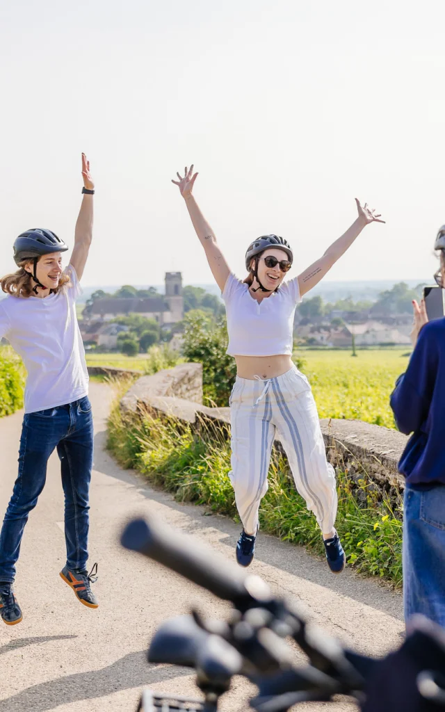 Balade à vélo à Pommard