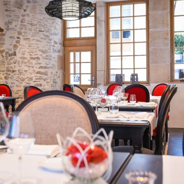 Le restaurant le Carmin à Beaune