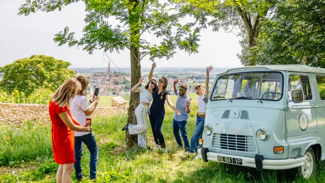 2cv Excursion - My French Tour - Route des grands Crus de Bourgogne
