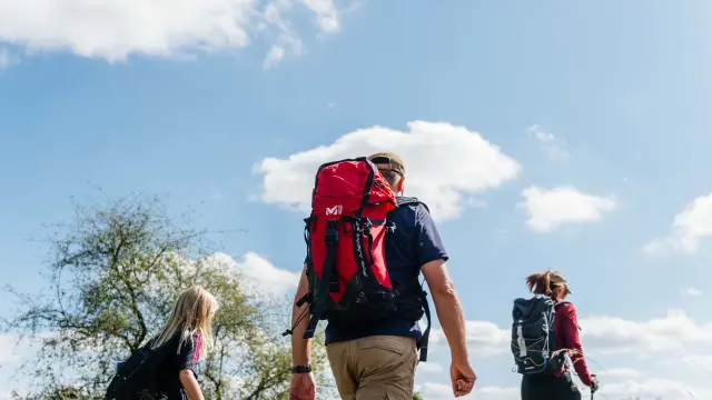 Randonnée en famille à Saint-Christophe