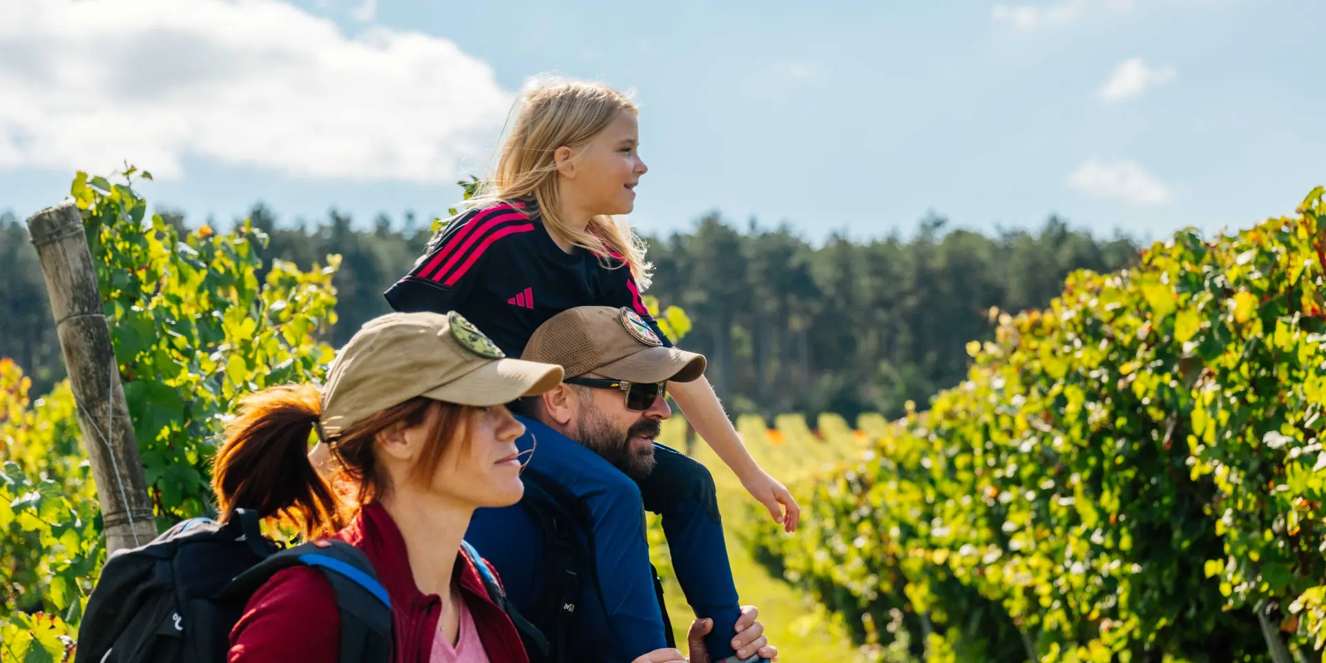 Randonnée en famille à Saint-Christophe