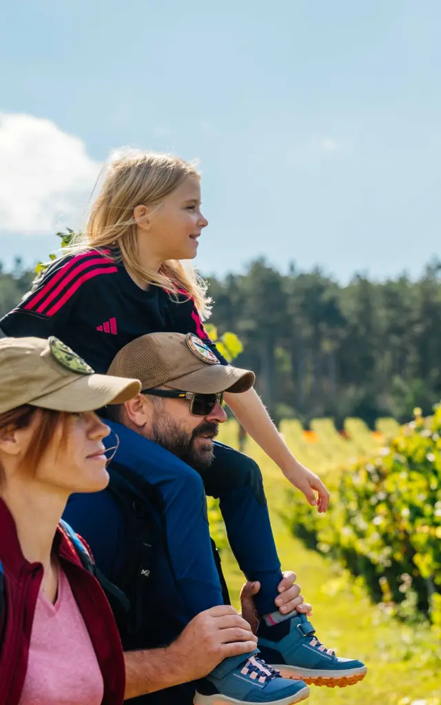 Randonnée en famille à Saint-Christophe