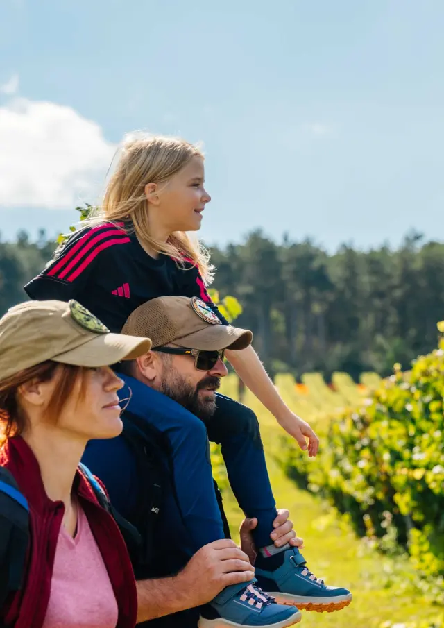 Randonnée en famille à Saint-Christophe