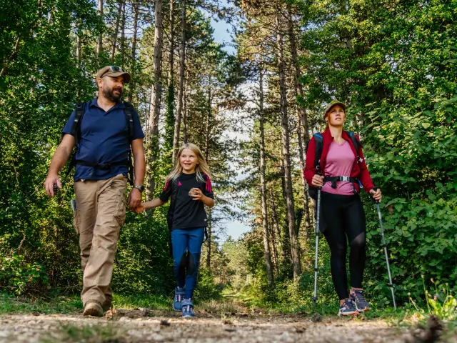 Randonnée en famille à Saint-Christophe