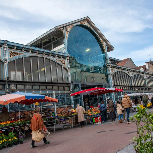 Marché des Halles - Centre-ville à Dijon