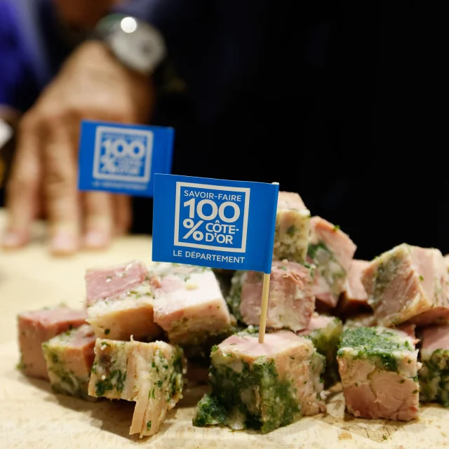 Foire Internationale & Gastronomique de Dijon - jambon persillé 100% Côte-d'Or