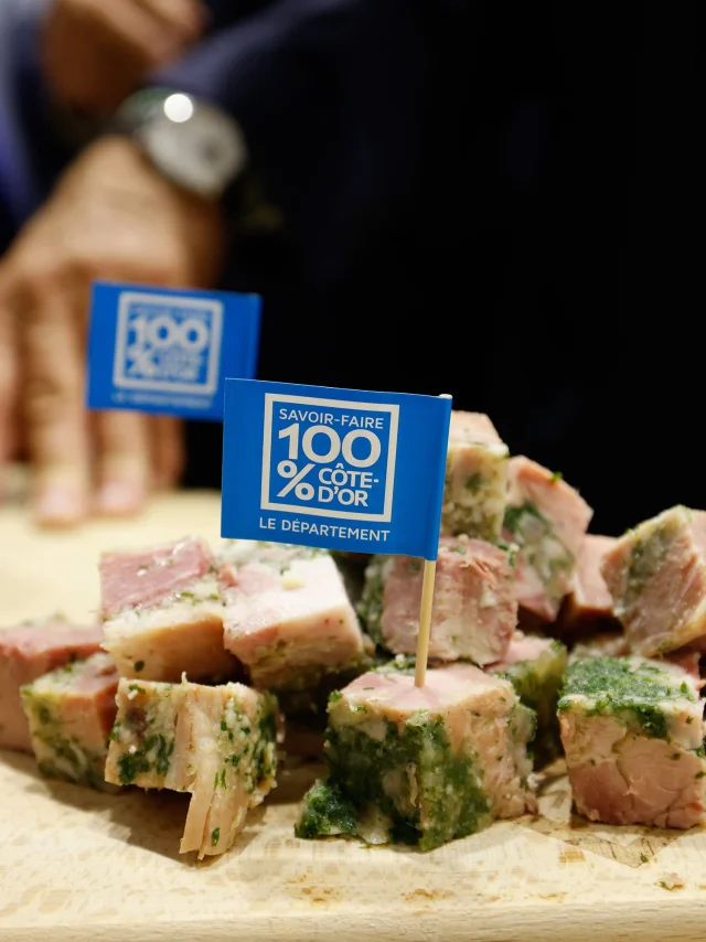 Foire Internationale & Gastronomique de Dijon - jambon persillé 100% Côte-d'Or