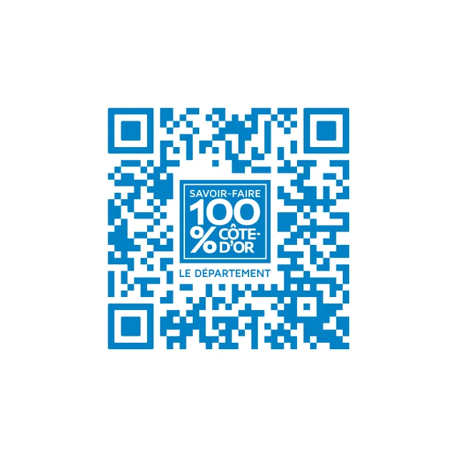 Qr Code pour accéder à l'appli 100% Côte-d'Or