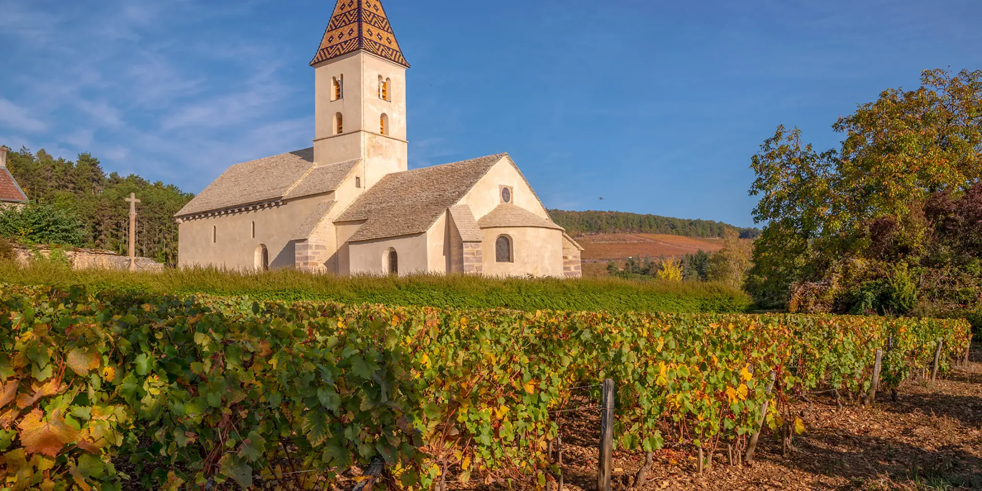 Église de Fixey dans la commune de Fixin