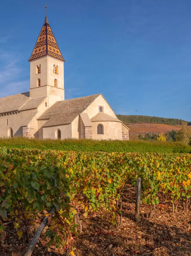 Église de Fixey dans la commune de Fixin