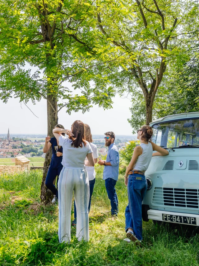 Excursion 2cv - My French Tour - Route des grands Crus de Bourgogne