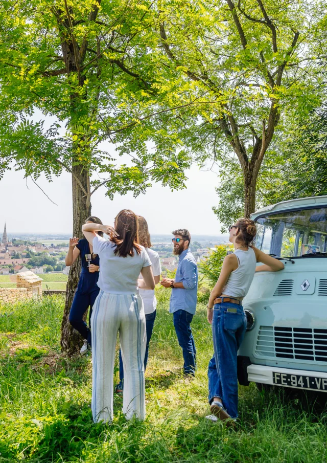 Excursion 2cv - My French Tour - Route des grands Crus de Bourgogne