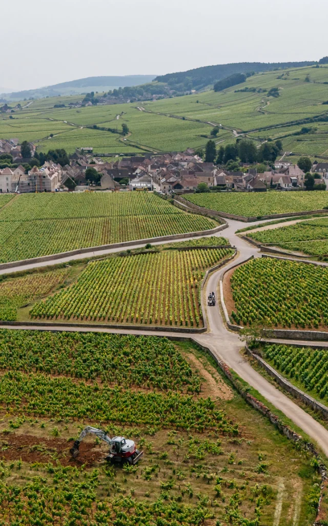 Side Car sur la Route des Grands Crus de Bourgogne