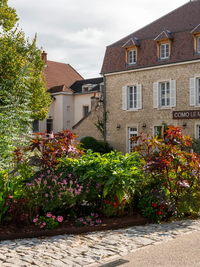Village de Puligny-Montrachet sur la Route des Grands Crus de Bourgogne