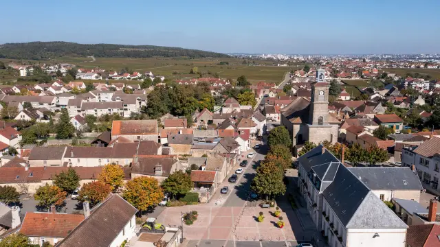Village de Marsannay-la-Côte sur la Route des Grands Crus de Bourgogne