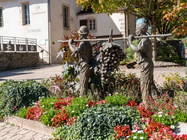 Village de Marsannay-la-Côte sur la Route des Grands Crus de Bourgogne